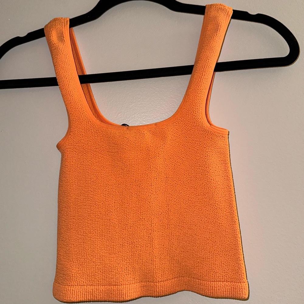 Brand New stretchy Zara Crop Top
